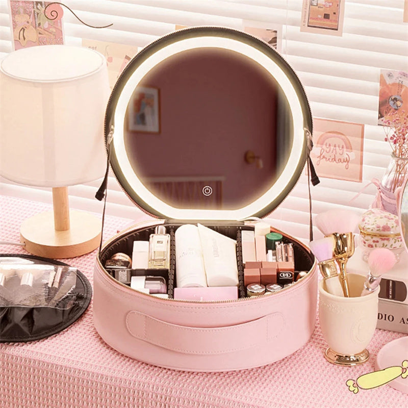 LED Makeup Travel Bag