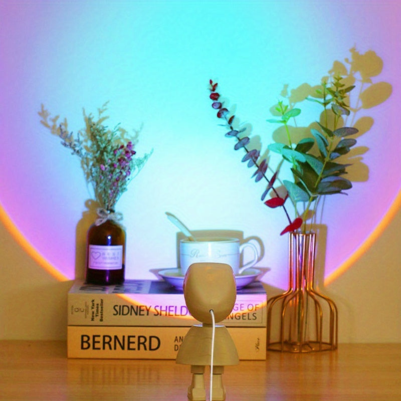 Rainbow Sunset LED Projector